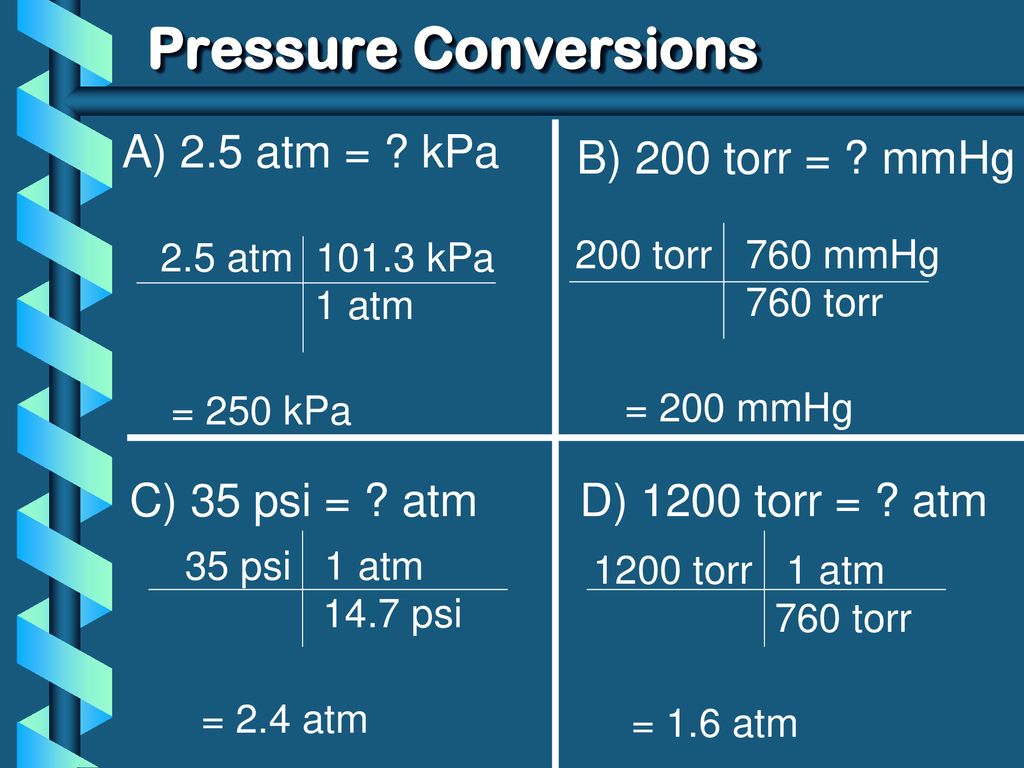 Psi to atm deals formula